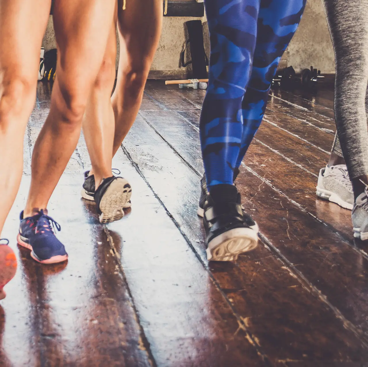 fun Tap-in-Line session with local dancers